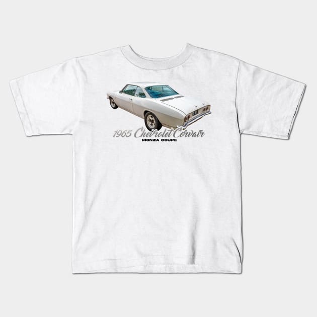 1965 Chevrolet Corvair Monza Coupe Kids T-Shirt by Gestalt Imagery